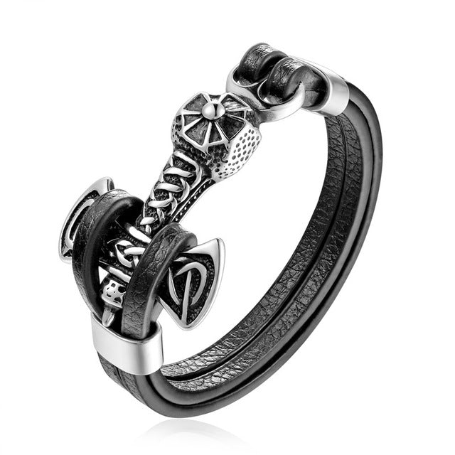 Effentii Lok Leather Bracelet for Men-Bracelets-EFFENTII