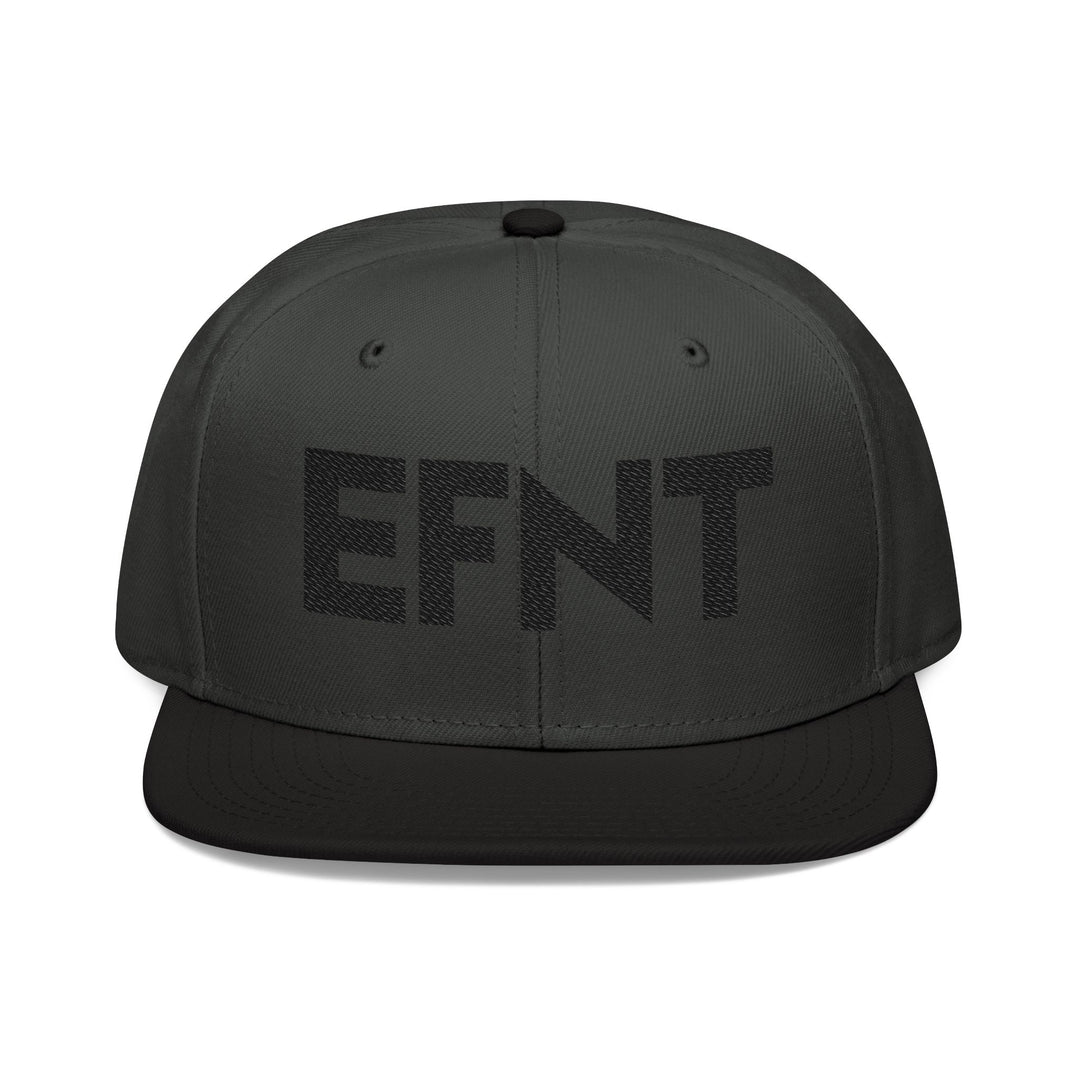EFFENTII - EFNT Embroidered Men's Snapback Cap