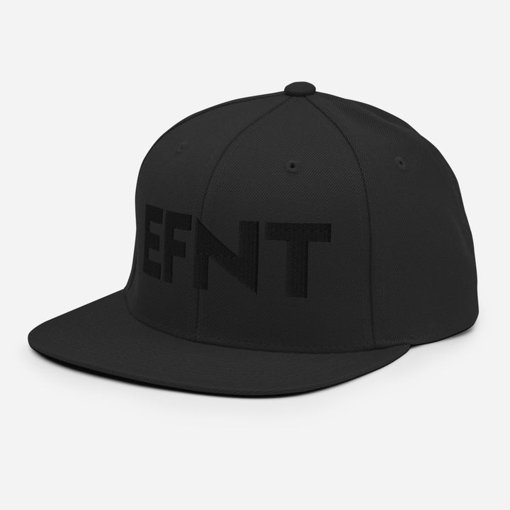 EFFENTII - EFNT Embroidered Men's Snapback Cap
