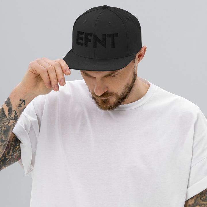 EFFENTII - EFNT Embroidered Men's Snapback Cap