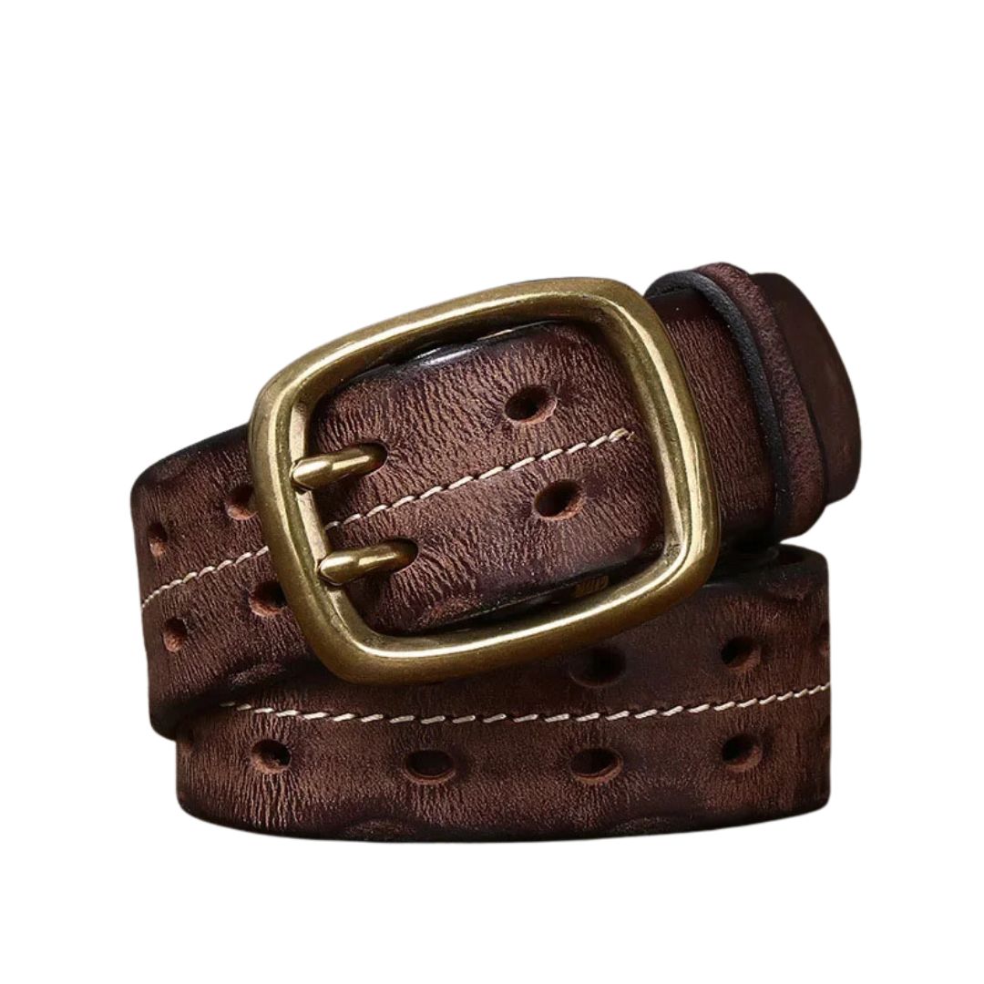 EFFENTII Grandois Vintage Leather Men's Belt