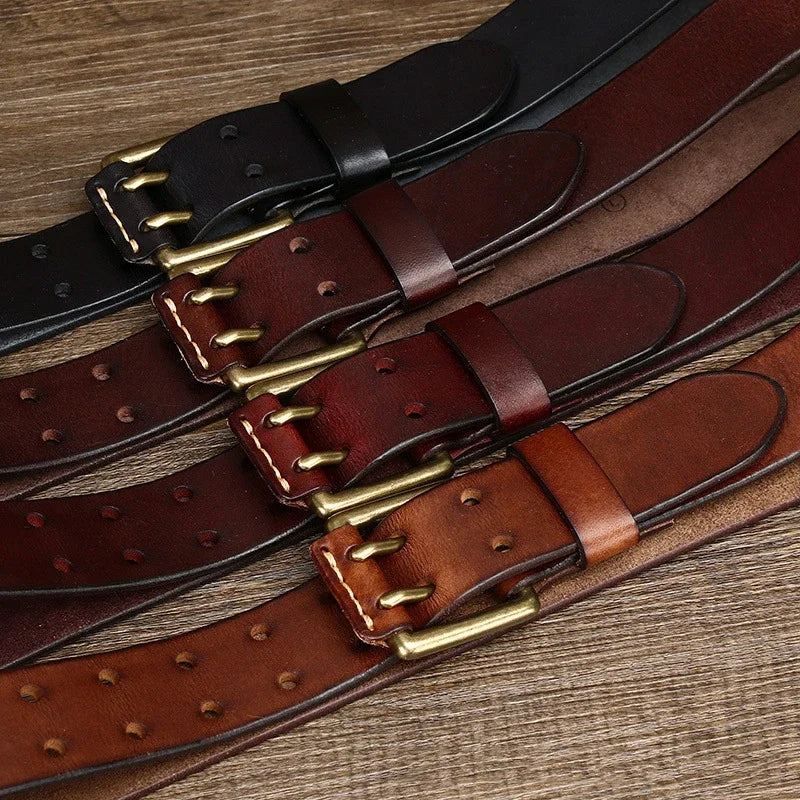 EFFENTII Brigg Creek Vintage Leather Men's Belt