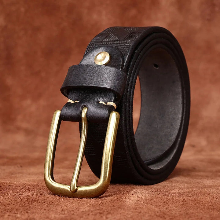 EFFENTII Guernica Geo Leather Men's Belt