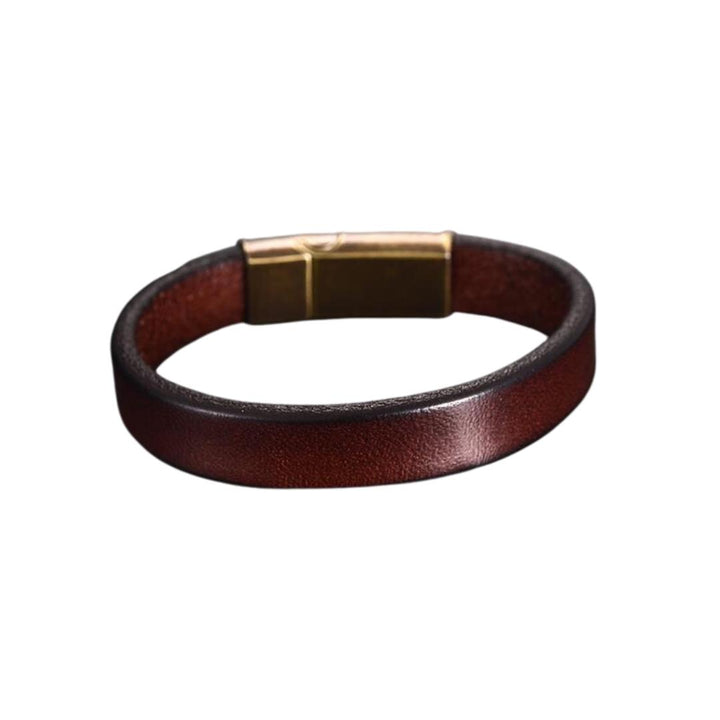 EFFENTII Muskoka Vintage Leather Men's Bracelet