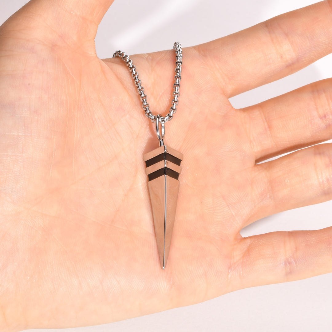 EFFENTII Amun Spike Pendant Necklace for Men