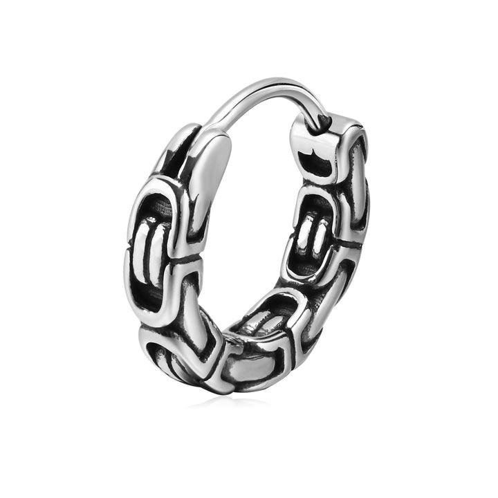 EFFENTII Aurius Chain Loop Earrings for Men