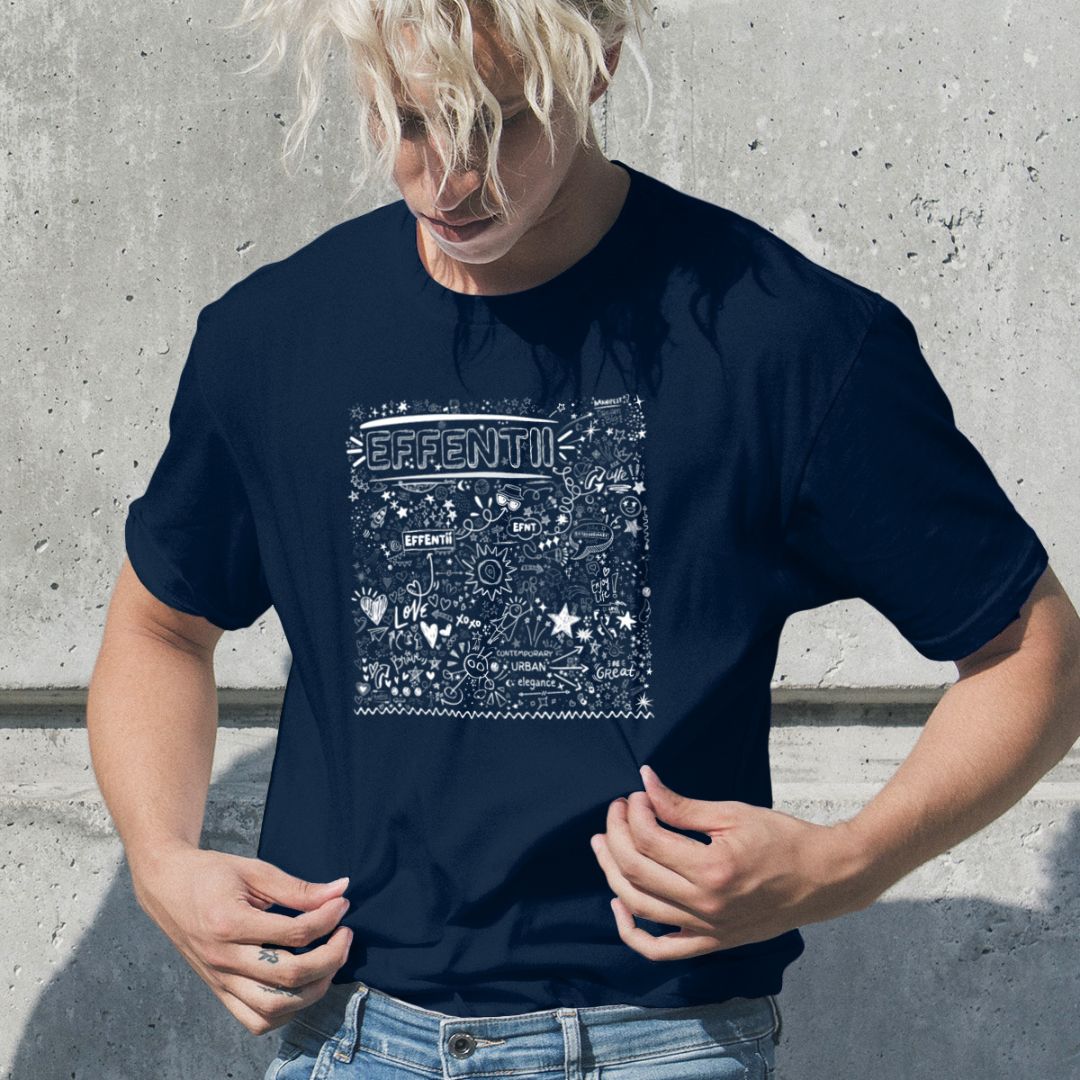 EFFENTII Doodle Men's T-Shirt