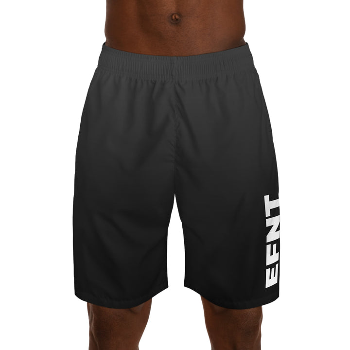 EFNT Grey Black Dimension Men's Shorts