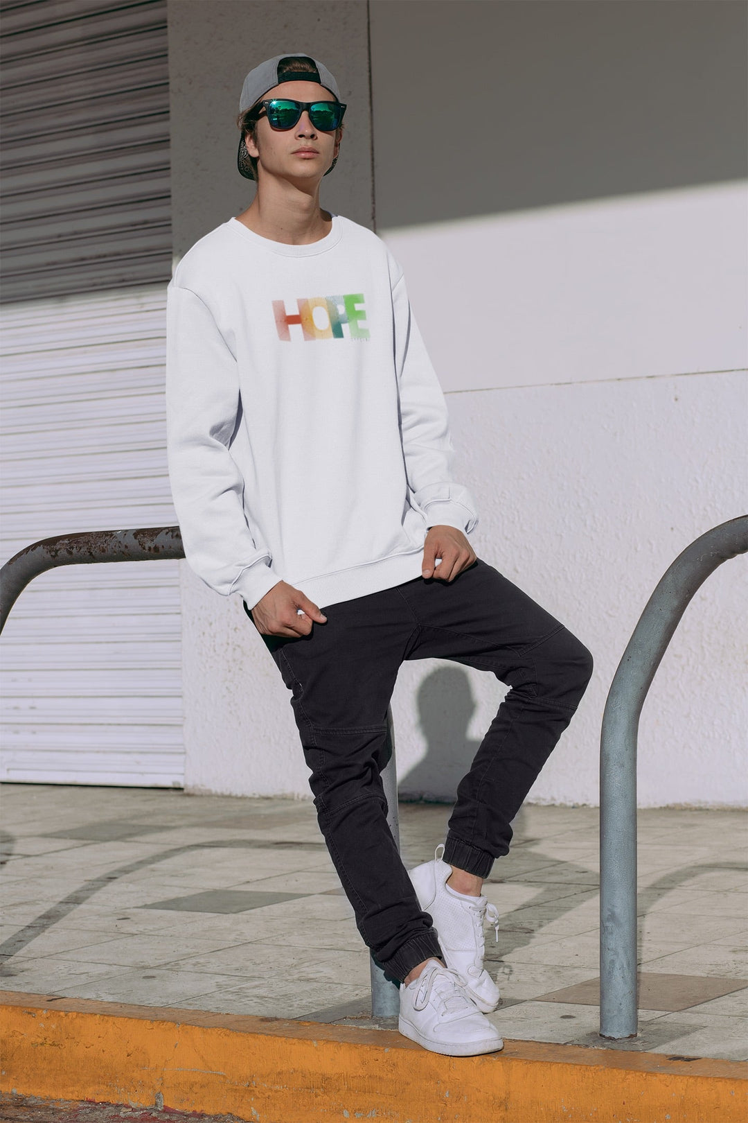 EFFENTII Hope - Champion Men's Sweatshirt
