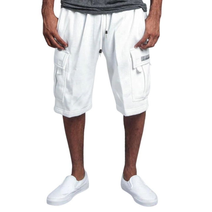 Moon Patch Casual Men's Cargo Shorts