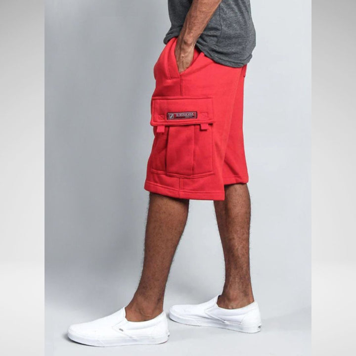 Moon Patch Casual Men's Cargo Shorts