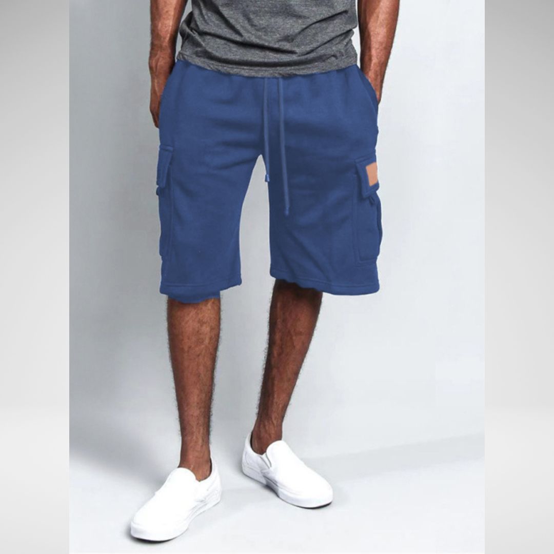 Moon Patch Casual Men's Cargo Shorts