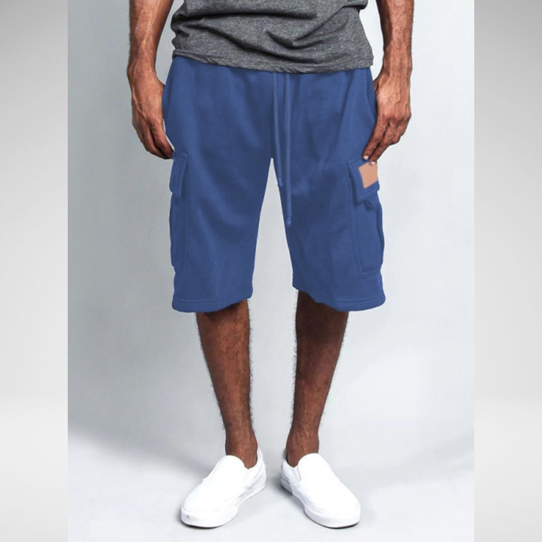 Moon Patch Casual Men's Cargo Shorts