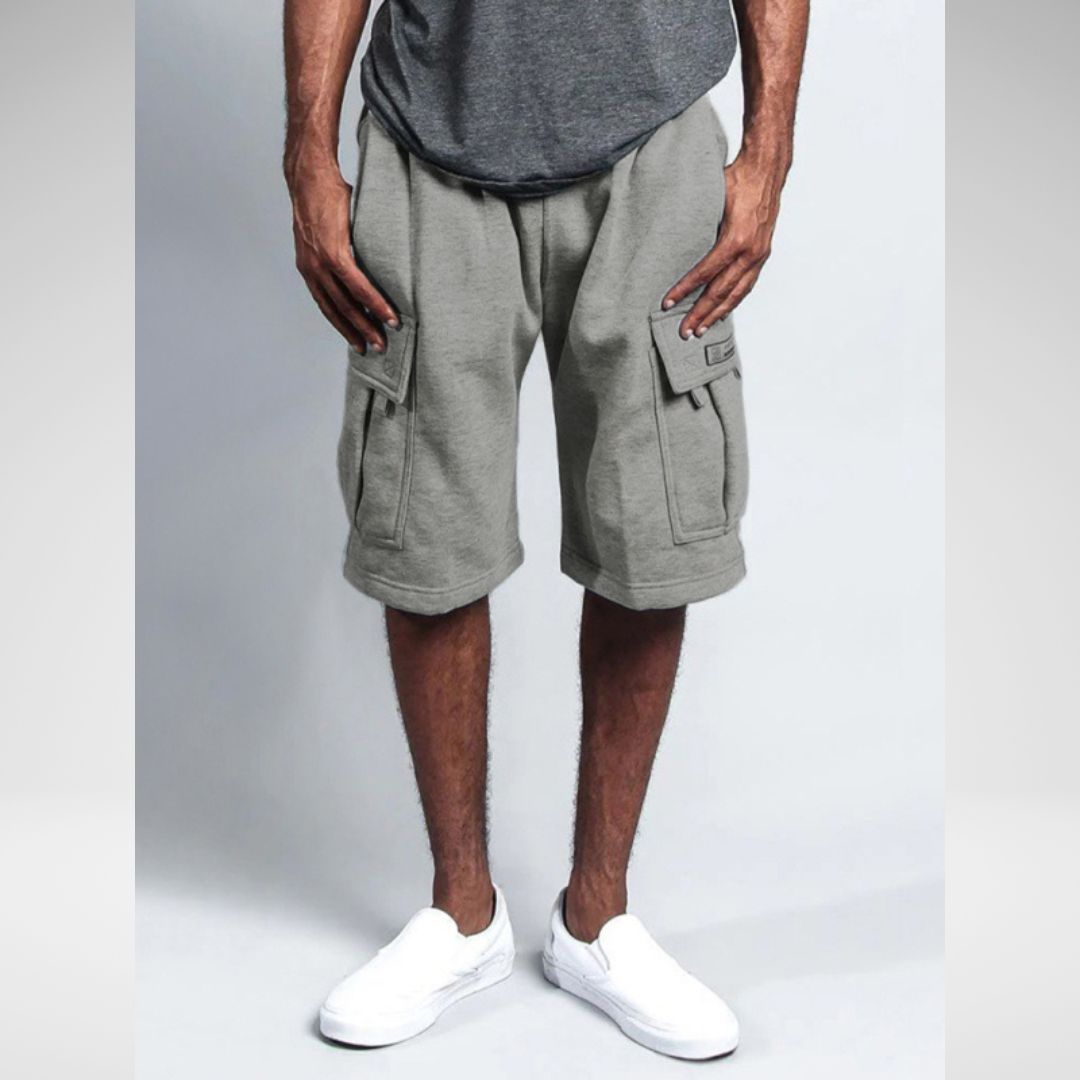 Moon Patch Casual Men's Cargo Shorts