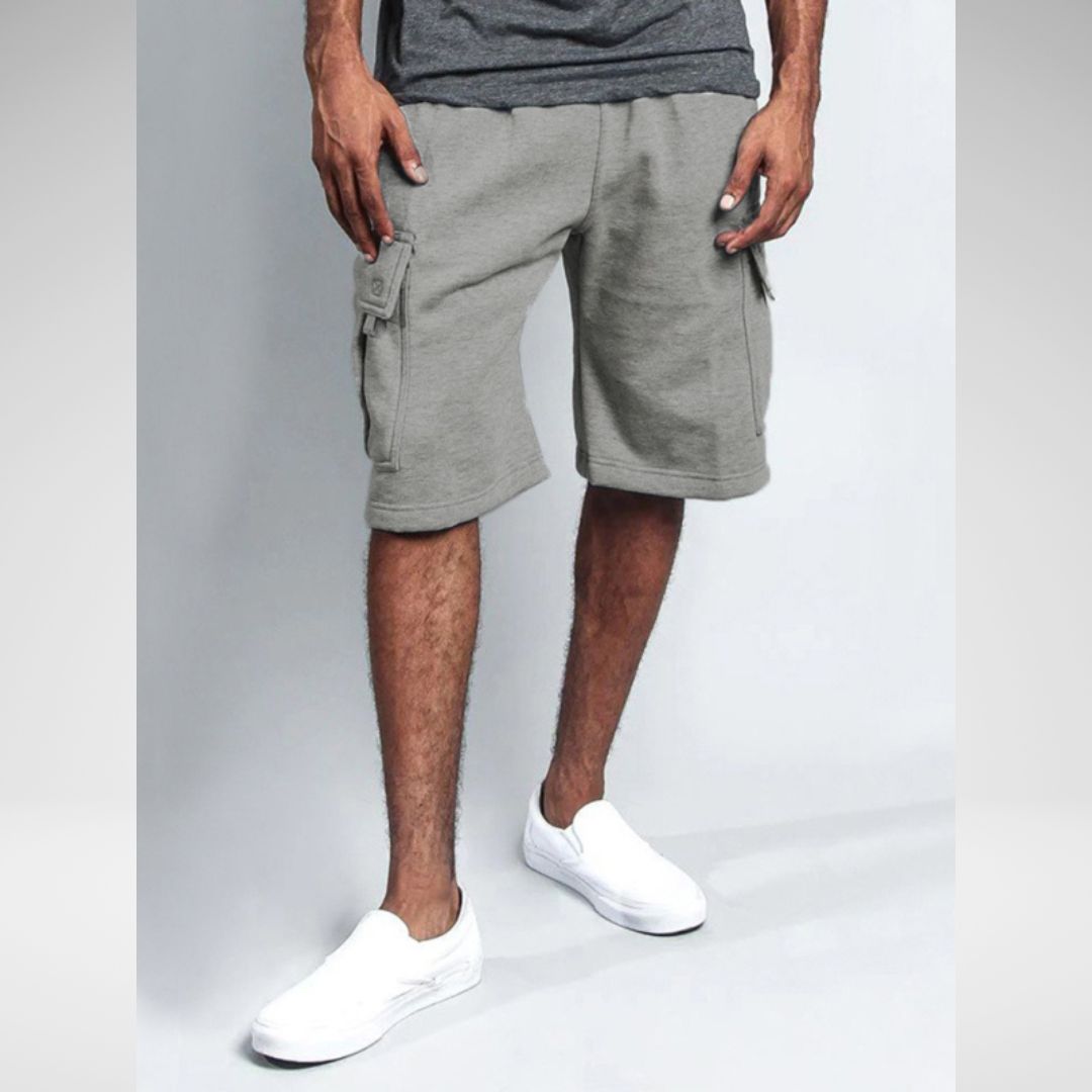 Moon Patch Casual Men's Cargo Shorts
