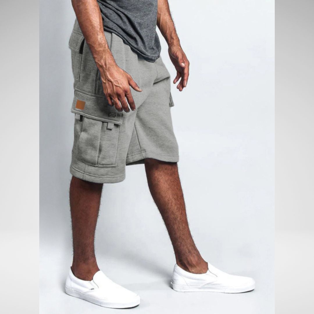 Moon Patch Casual Men's Cargo Shorts