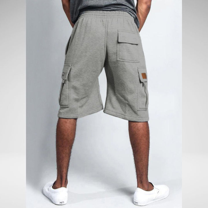 Moon Patch Casual Men's Cargo Shorts