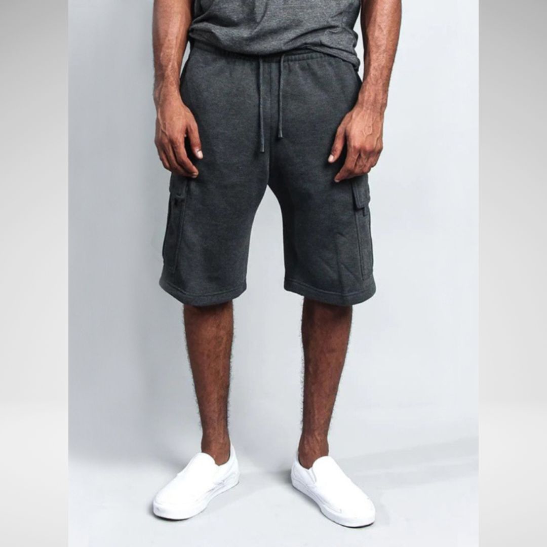 Moon Patch Casual Men's Cargo Shorts