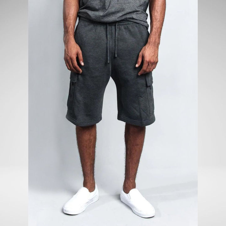 Moon Patch Casual Men's Cargo Shorts