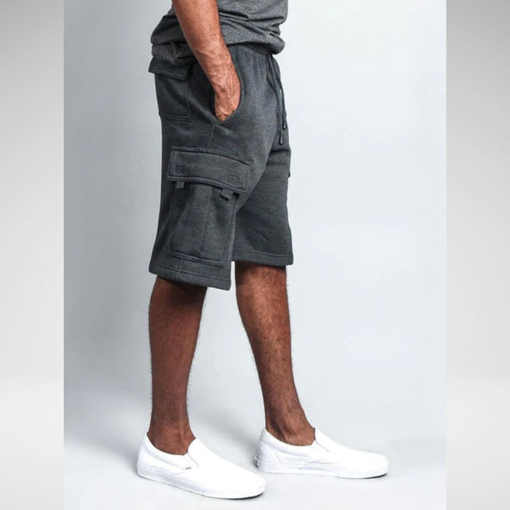 Moon Patch Casual Men's Cargo Shorts