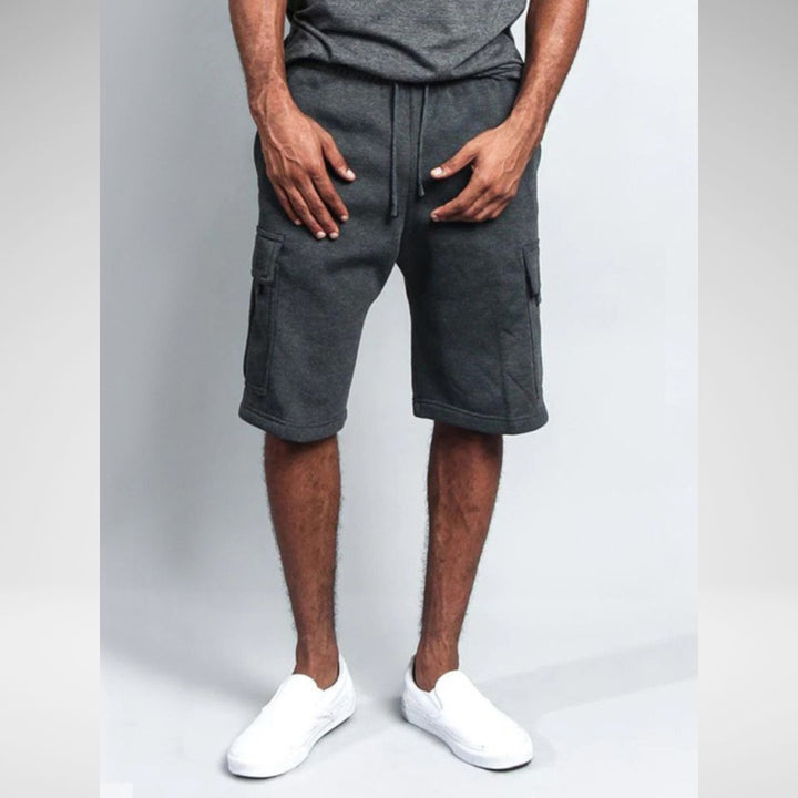 Moon Patch Casual Men's Cargo Shorts
