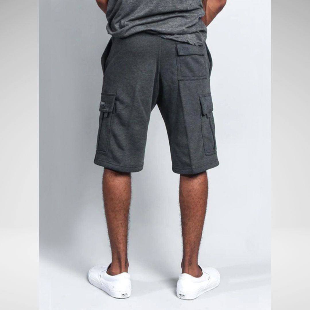 Moon Patch Casual Men's Cargo Shorts
