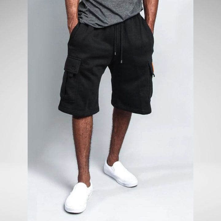 Moon Patch Casual Men's Cargo Shorts