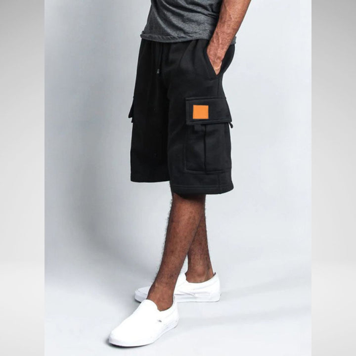 Moon Patch Casual Men's Cargo Shorts