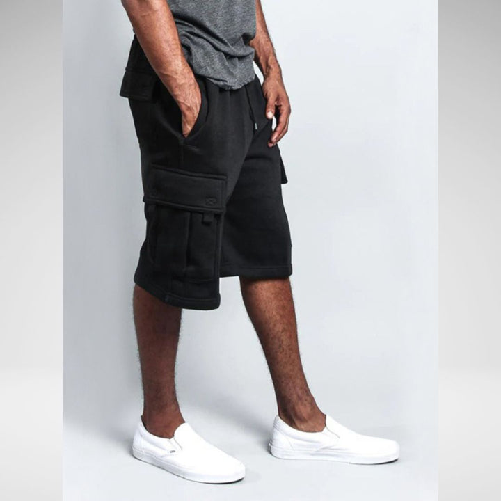 Moon Patch Casual Men's Cargo Shorts