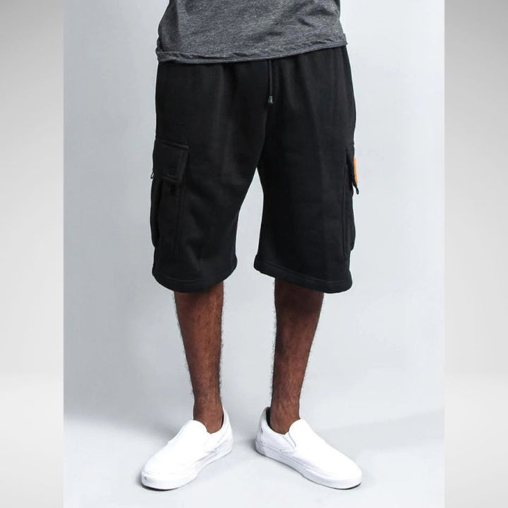Moon Patch Casual Men's Cargo Shorts