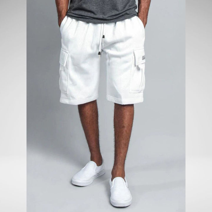 Moon Patch Casual Men's Cargo Shorts
