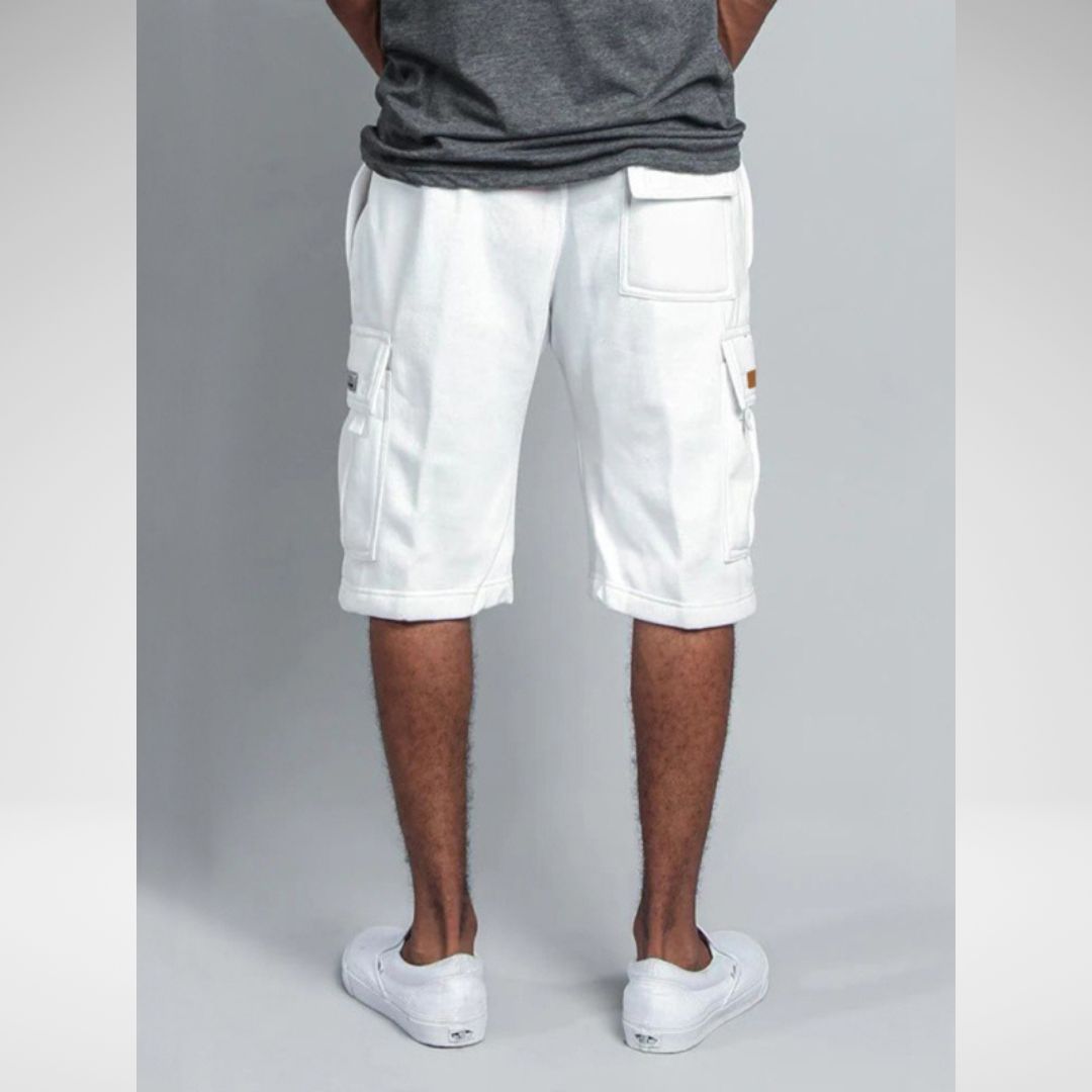 Moon Patch Casual Men's Cargo Shorts