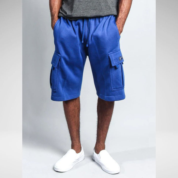Moon Patch Casual Men's Cargo Shorts