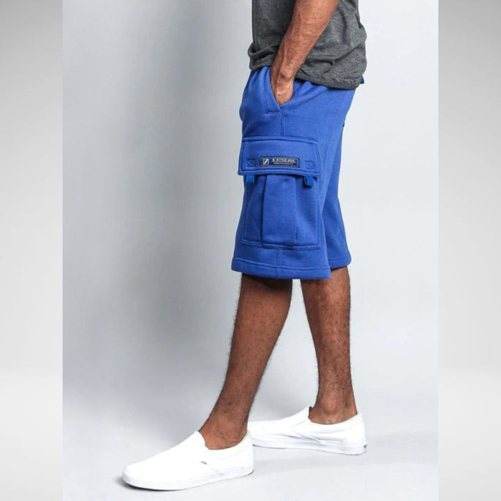 Moon Patch Casual Men's Cargo Shorts
