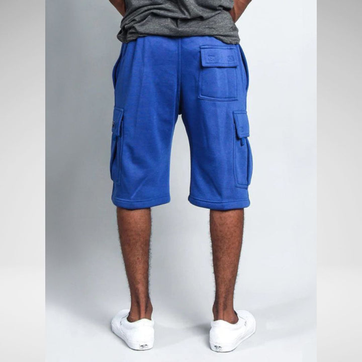 Moon Patch Casual Men's Cargo Shorts