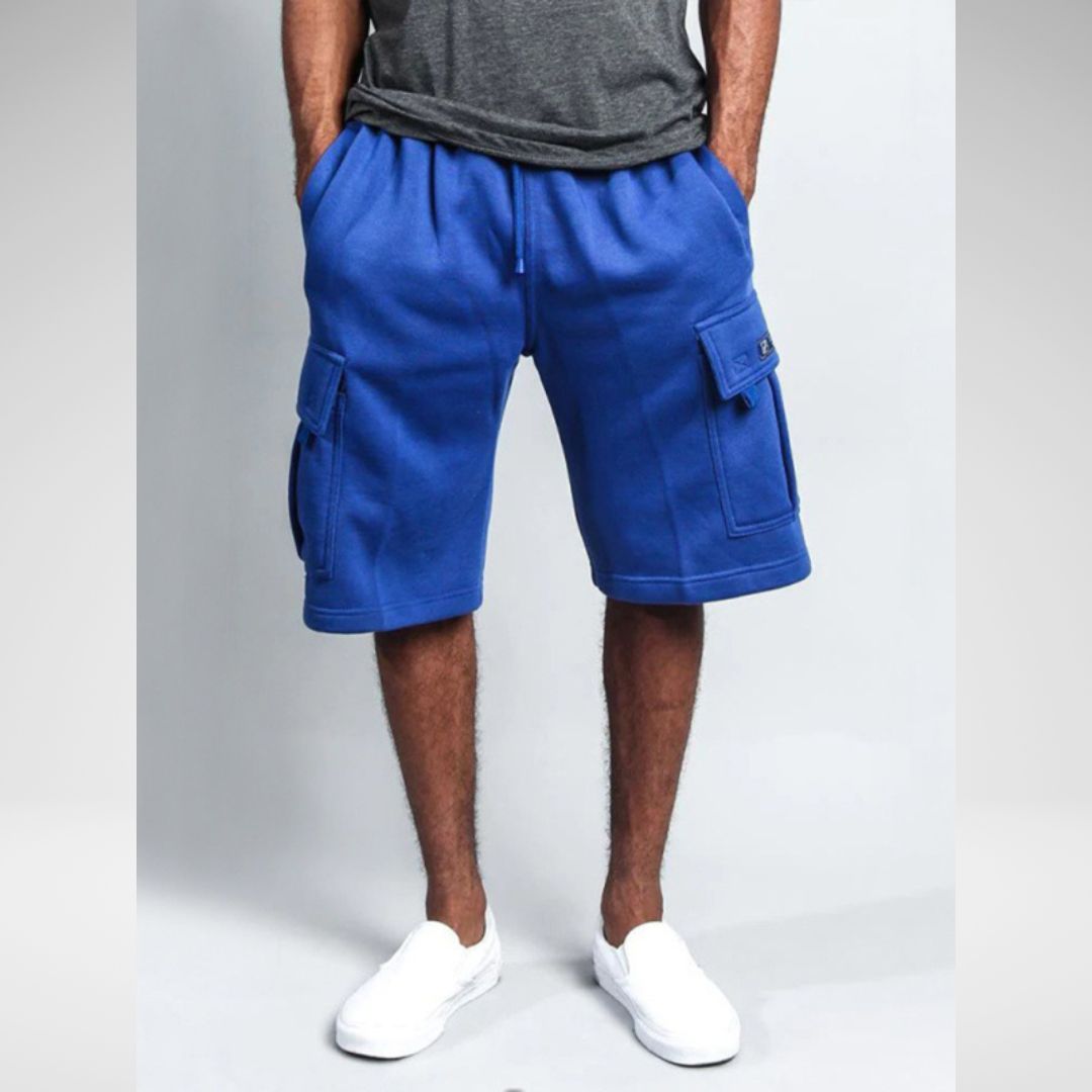 Moon Patch Casual Men's Cargo Shorts