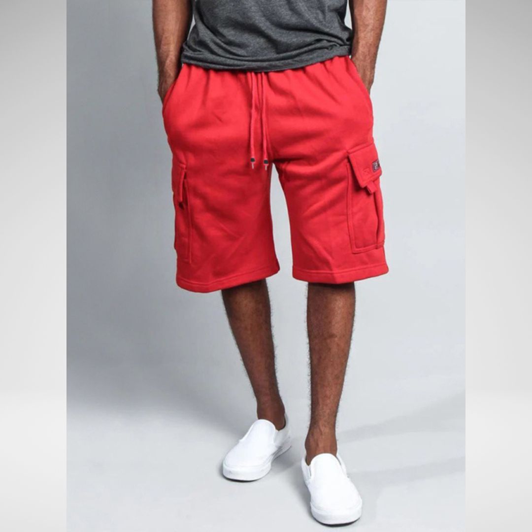 Moon Patch Casual Men's Cargo Shorts