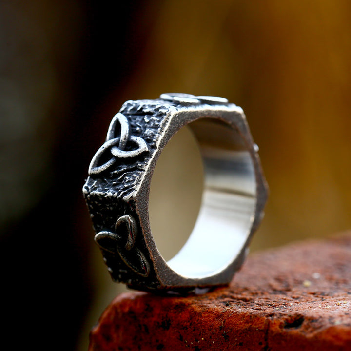 EFFENTII Norse Triquetra Men's Ring