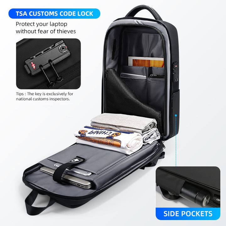 EFFENTII Anti-Theft USB Laptop Backpack