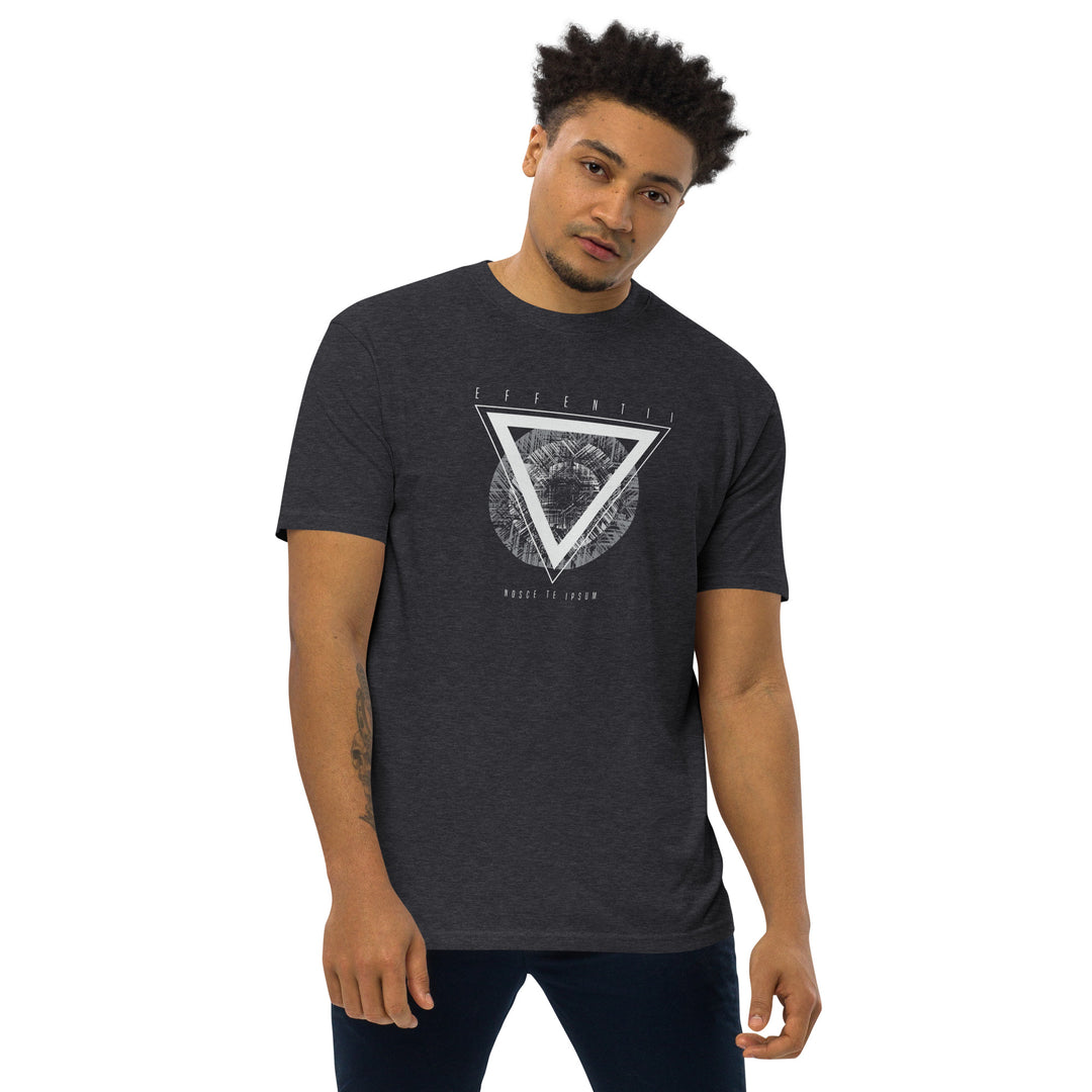 Effentii Triangle Vortex Men's T-Shirt