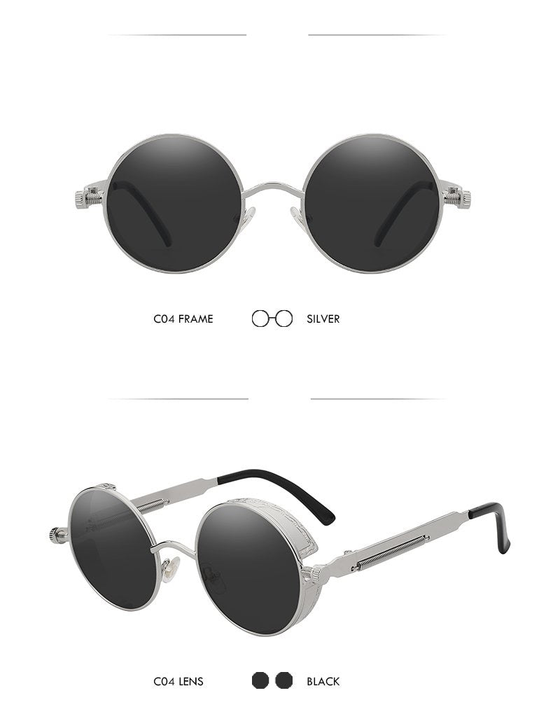 Byblos Steampunk Sunglasses-Sunglasses-EFFENTII