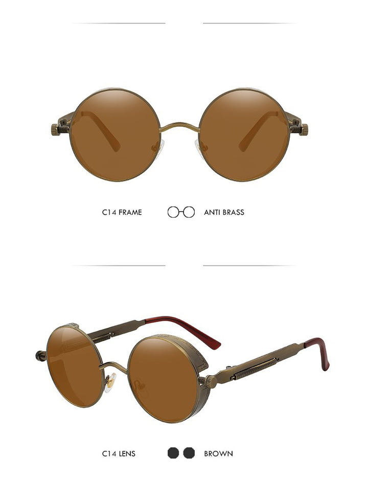 Byblos Steampunk Sunglasses-Sunglasses-EFFENTII