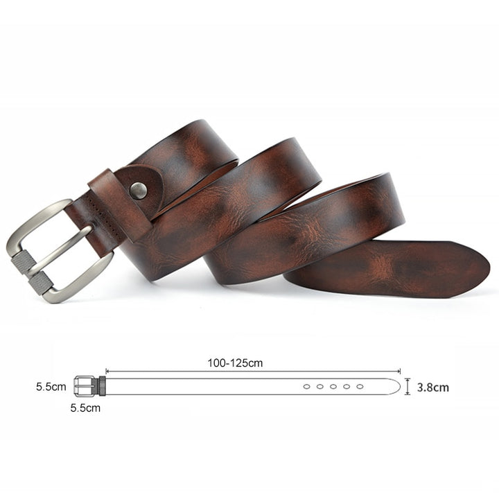 Effentii Vintage Men's Leather Belt-Belts-EFFENTII