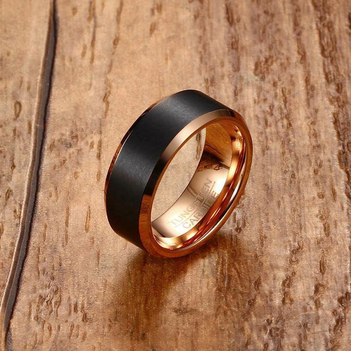 Black Gold Xtreme Men's Ring-Rings-EFFENTII