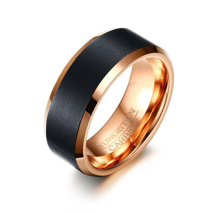 Black Gold Xtreme Men's Ring-Rings-EFFENTII