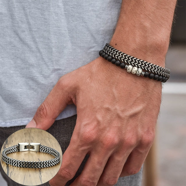 Dylan Vintage Chain Bracelet for Men-Bracelets-EFFENTII