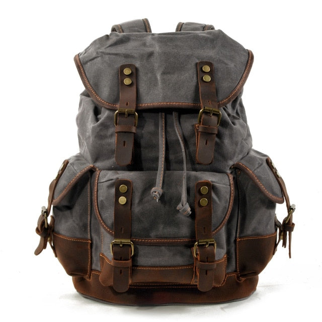 Teton Men's Canvas Backpack-Bags-EFFENTII