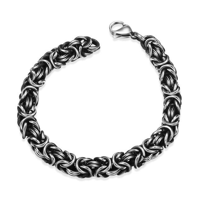 Steampunk Wishbone Men's Chain Bracelet-Bracelets-EFFENTII